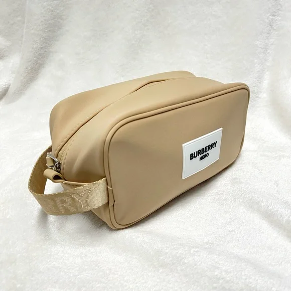 Burberry Hero Designer Toiletry Wash Bag, SAME DAY SHIPPING